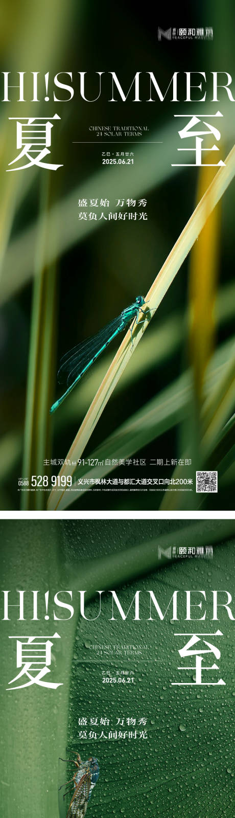 源文件下载【夏至节气海报】编号：81260030891498707