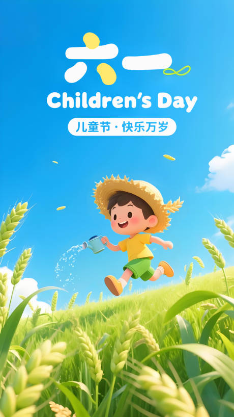 源文件下載【享設計】搜索編號：10640030949045640【六一兒童節】