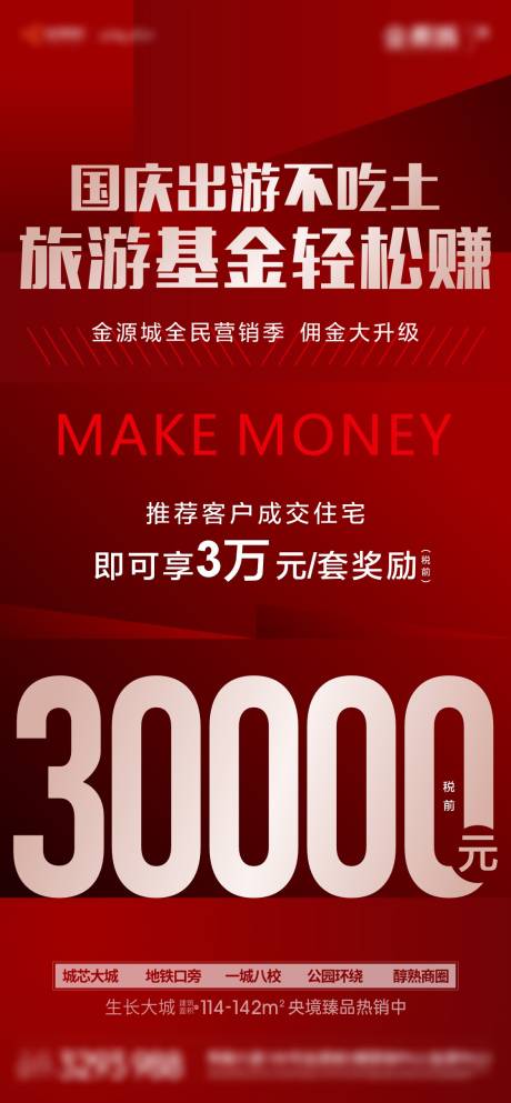 源文件下載【地產傭金全民營銷海報】編號：18570031070042393