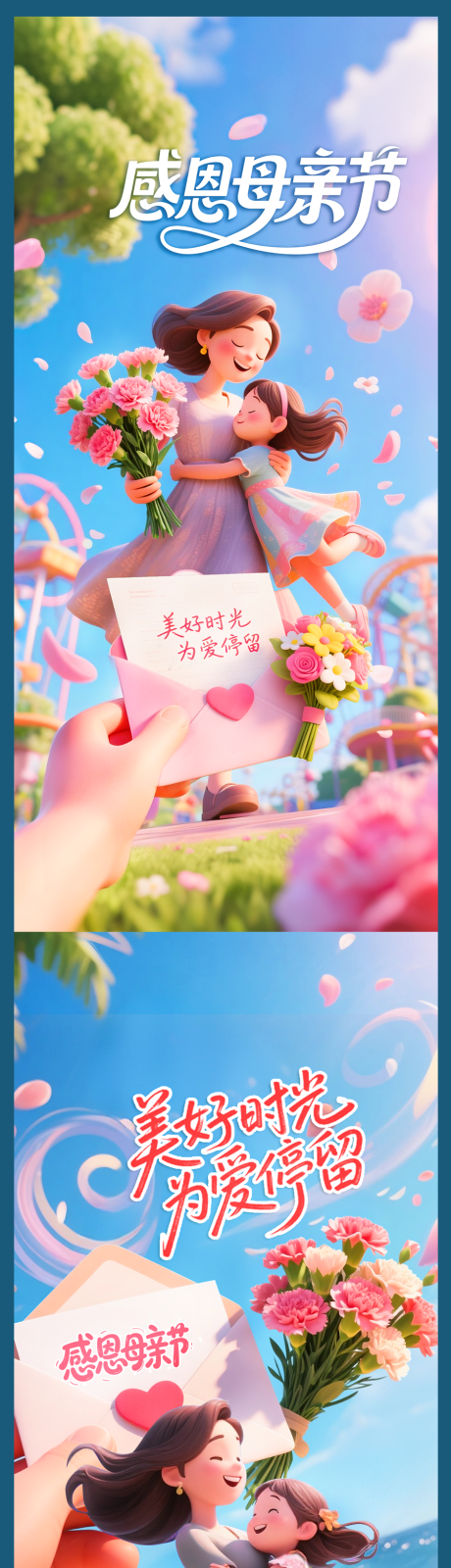 源文件下载【母亲节节日移动端海报】编号：25690030666865667