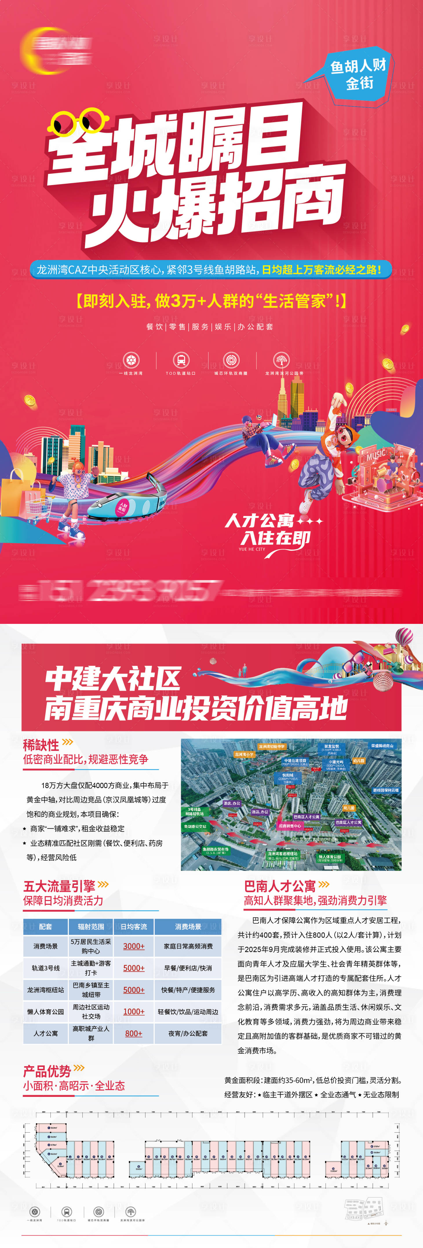 源文件下載【享設(shè)計】搜索編號：18630031000847528【招商DM單頁】