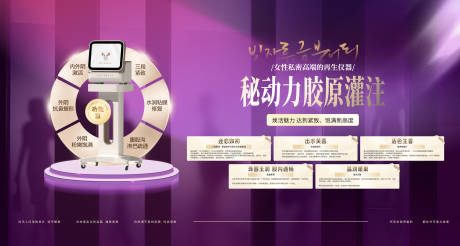 源文件下載【享設計】搜索編號：84760030510091850【私密抗衰活動背景板】