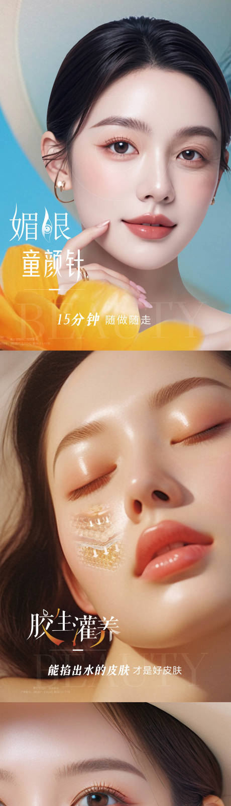 源文件下載【享設計】搜索編號：24960030934893866【醫美系列皮膚燈箱海報】