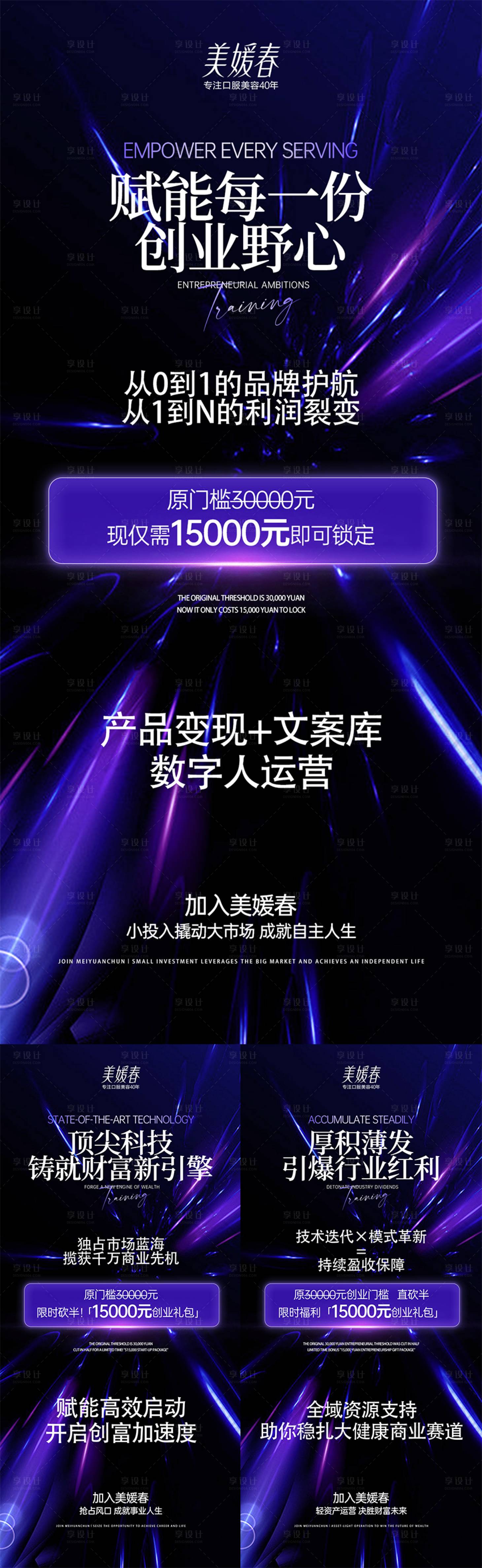源文件下載【享設計】搜索編號：67470030934294961【會議造勢宣發系列海報】