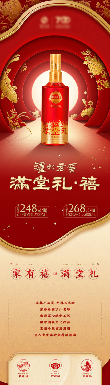 源文件下载【新中式国潮白酒产品详情长图】编号：48080030906736020