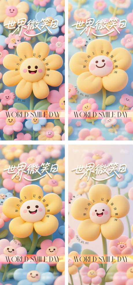 源文件下载【世界微笑日海报】编号：94410030565859273