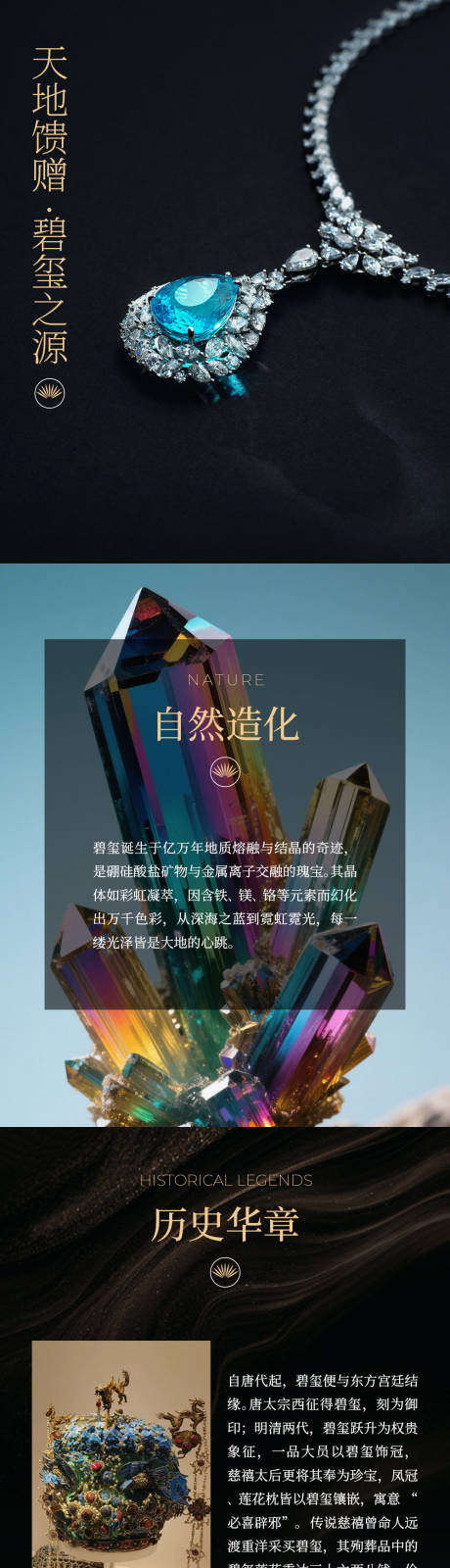 源文件下载【碧玺珠宝黄金详情页产品海报新中式】编号：38580030704642904