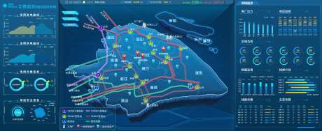 源文件下载【上海电力数据可视化大屏】编号：83650030645096236
