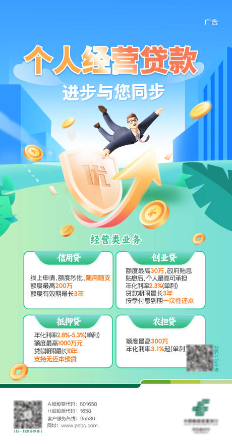 源文件下载【个人经营贷款活动海报】编号：26620031047991133