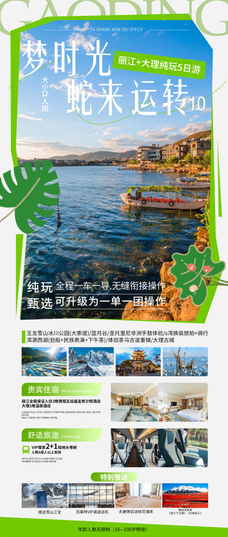 源文件下载【蛇来运转云南旅游海报】编号：17260030936648030