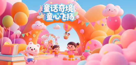 源文件下載【享設(shè)計(jì)】搜索編號(hào)：70240030946852504【六一兒童節(jié)banner】