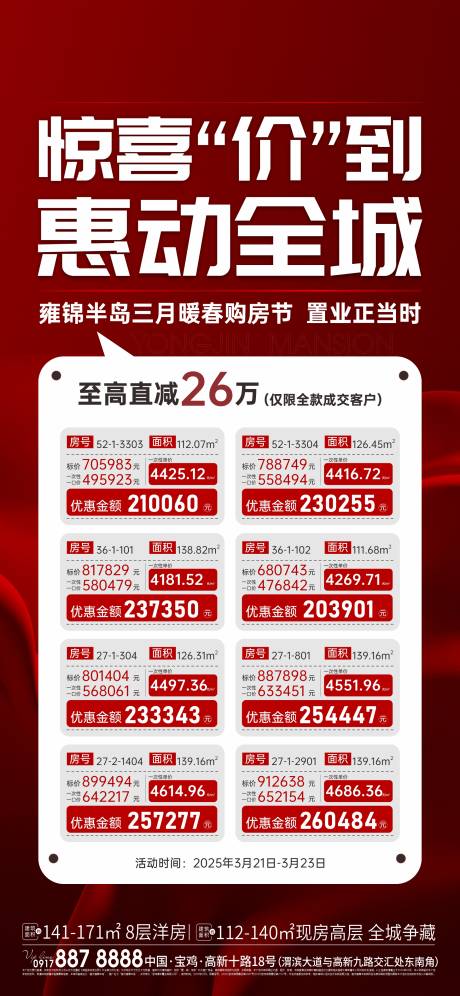 源文件下載【享設計】搜索編號：77850031026567365【地產特價房海報】