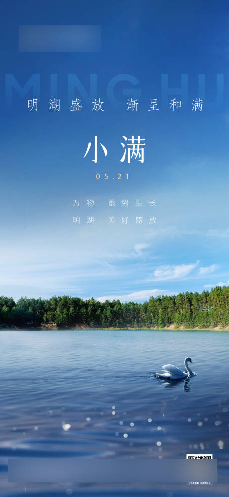 源文件下载【地产小满节气海报】编号：77960030809515678