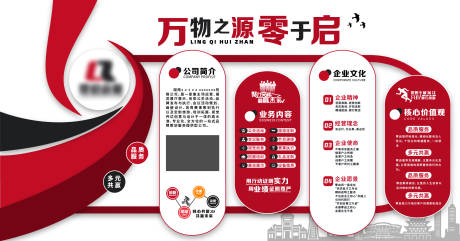 源文件下载【企业品牌墙】编号：59610030674295541