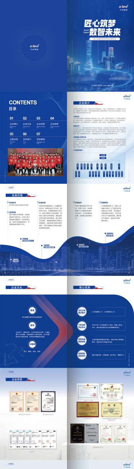 源文件下载【智能科技画册】编号：32680030843105444