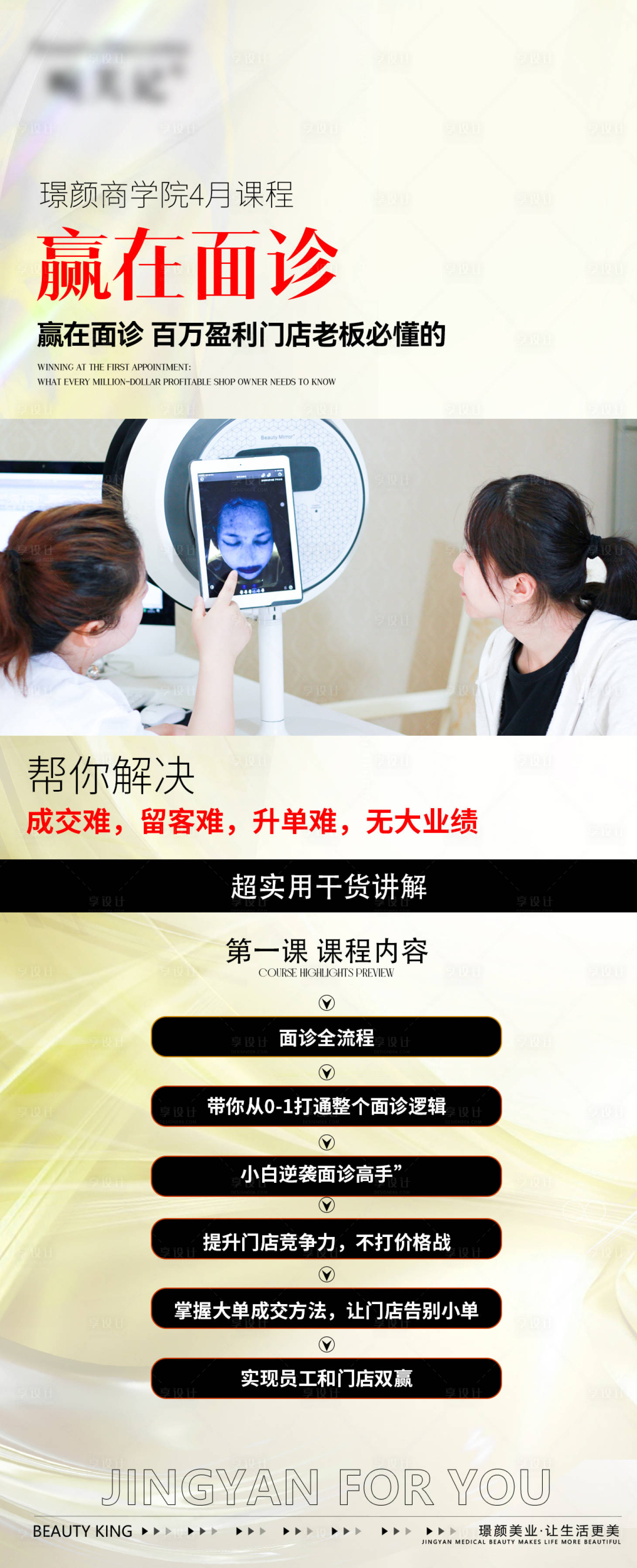 源文件下载【享设计】搜索编号：66680030930264605【医美赢在面诊展架】