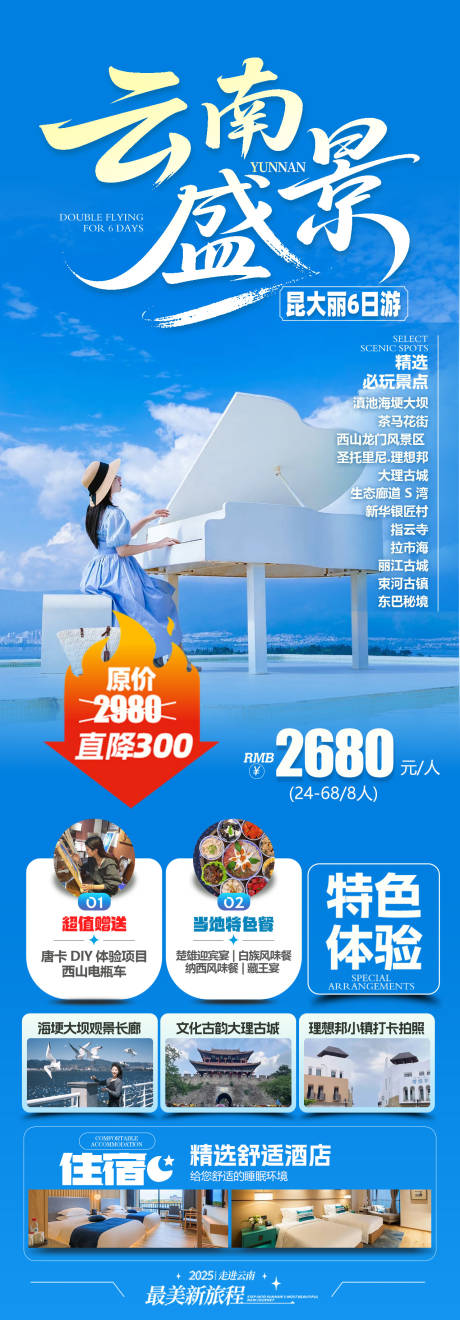 源文件下载【云南旅游景点长图】编号：24670031048897798
