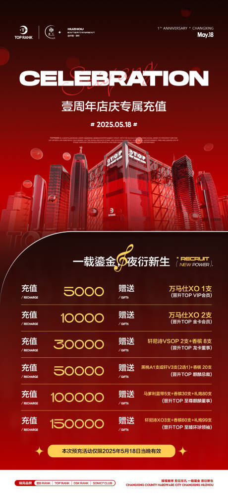酒吧夜店会员卡预充值
