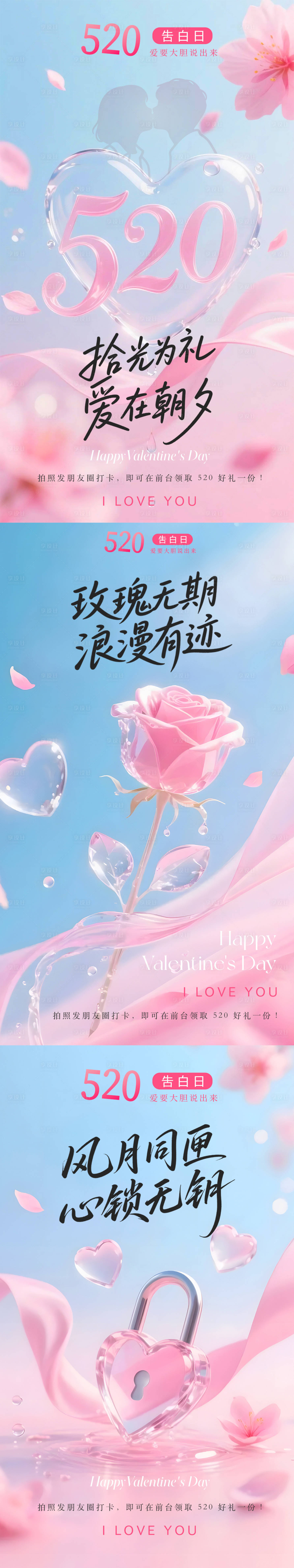 源文件下載【享設(shè)計】搜索編號：98080030788457992【520情人節(jié)告白日系列海報】