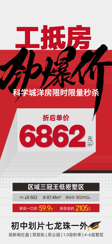 特价房海报