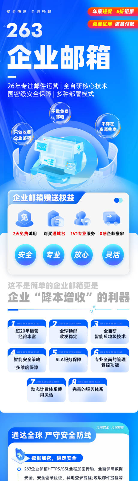 源文件下载【蓝色科技落地页长图】编号：30170030574873390