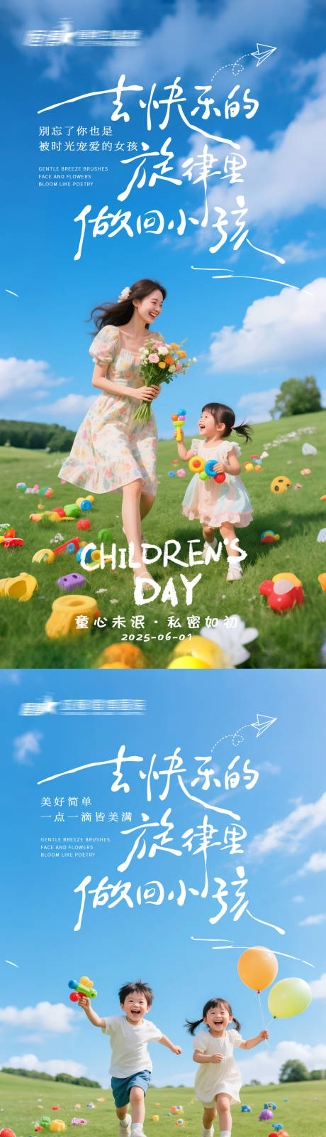 源文件下载【医美私密美业地产61儿童节海报】编号：46570031062193988