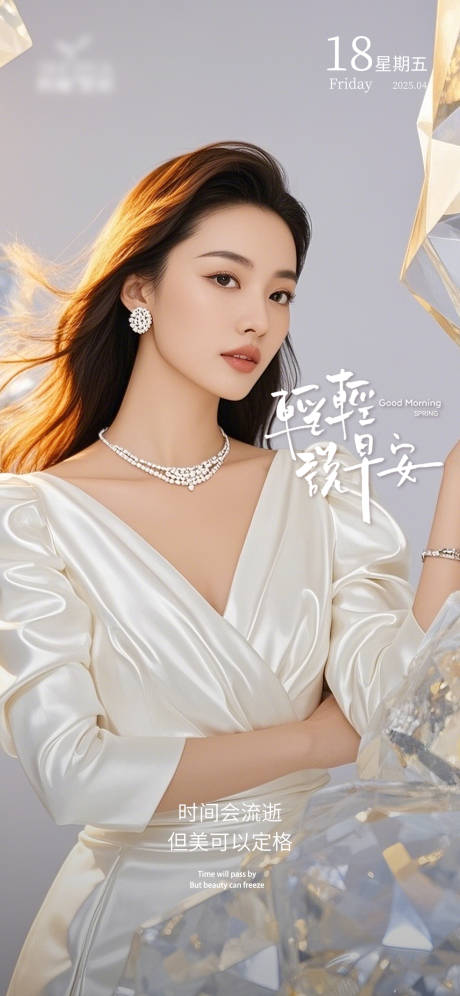 源文件下載【早安醫美高級感海報】編號：58390031020087593