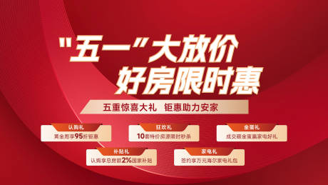 源文件下载【地产特价房五重礼活动主画面背景板】编号：41150030548944419