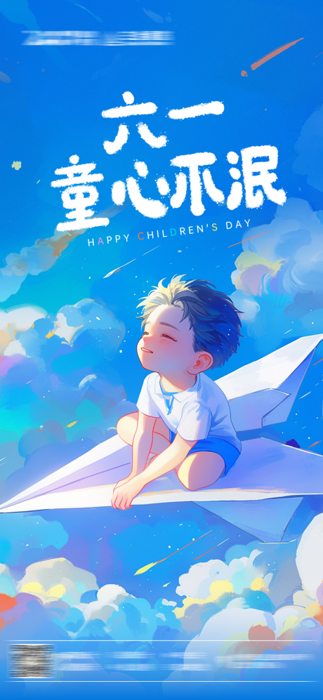 源文件下载【六一儿童节插画海报】编号：17890030685744801