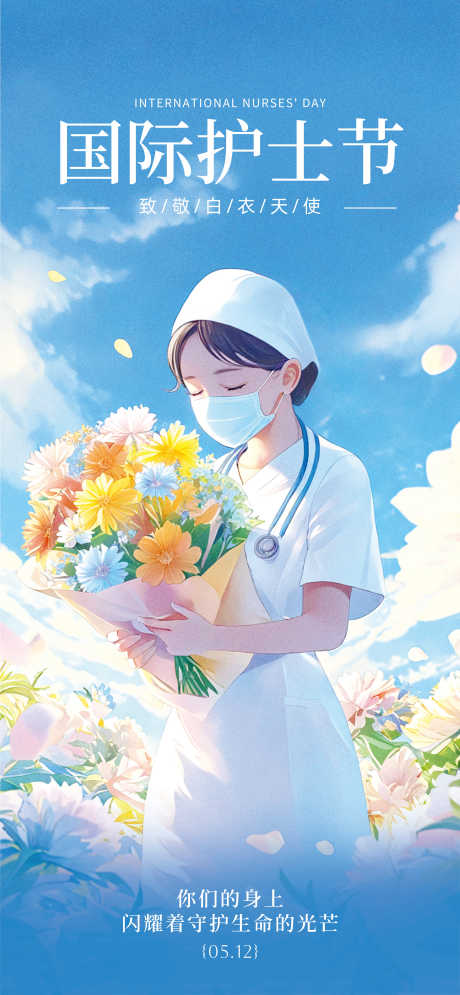 源文件下载【享设计】搜索编号：24990030569748420【512国医护士节】