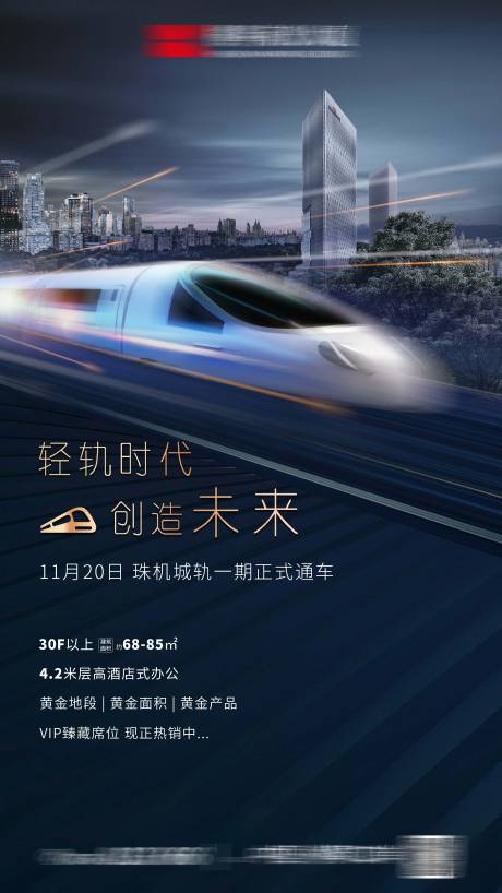 城市便利地产海报