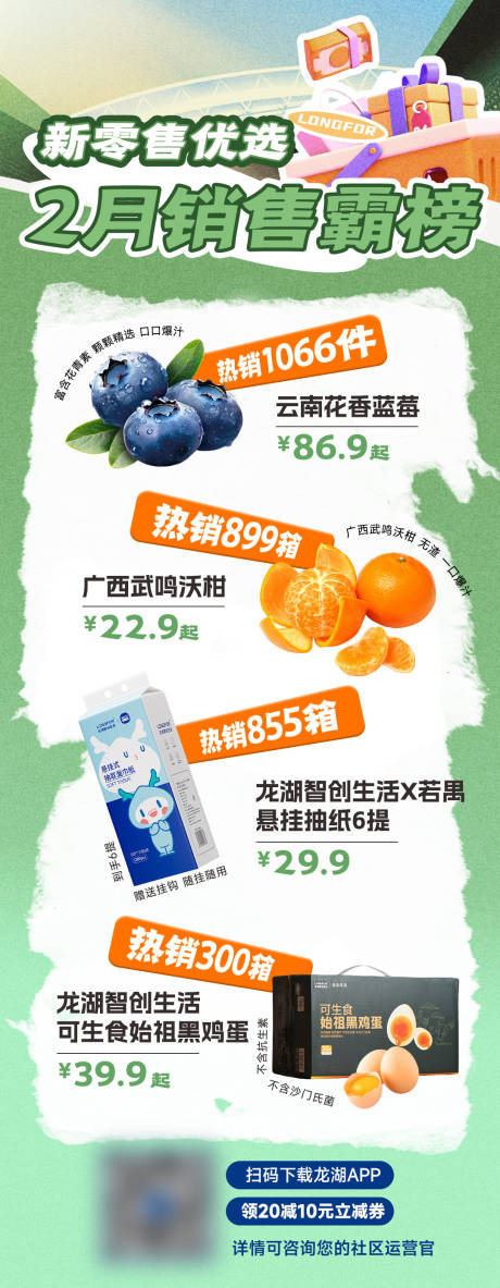 源文件下载【享设计】搜索编号：13690030937051409【月度产品销售排行榜海报】