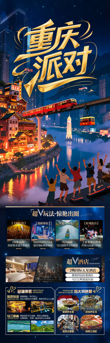 源文件下載【重慶畢業季旅游海報四川成都】編號：57580030930049182