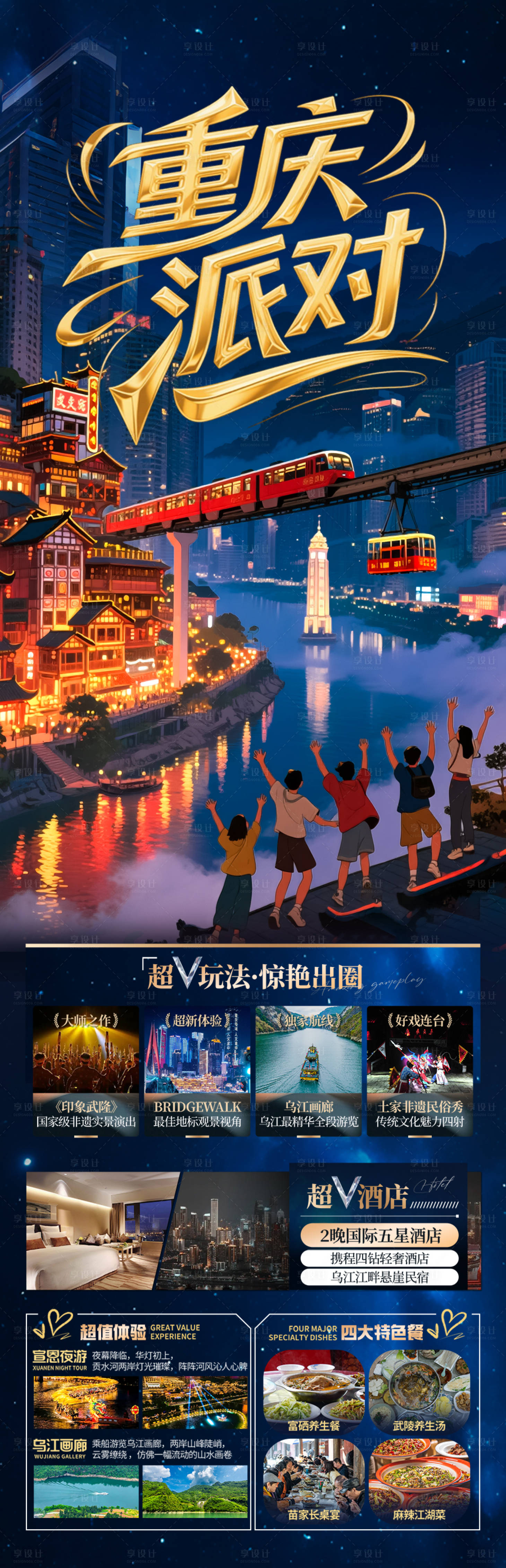 源文件下載【重慶畢業季旅游海報四川成都】編號：57580030930049182
