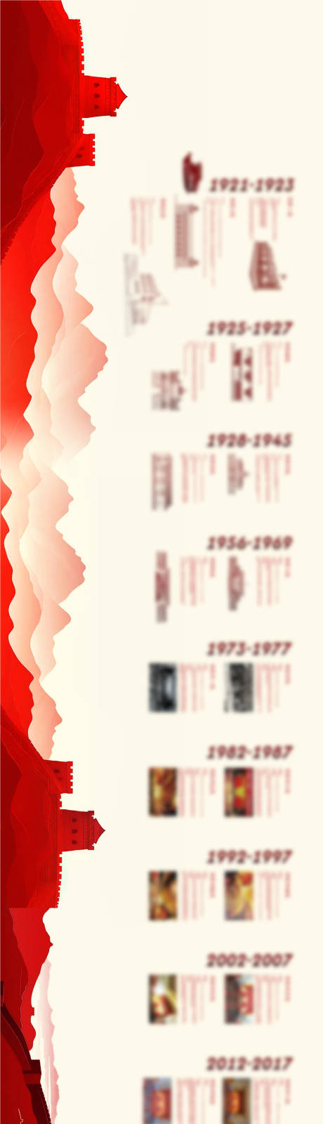 源文件下载【享设计】搜索编号：30630030661031273【光辉历程（长城）】