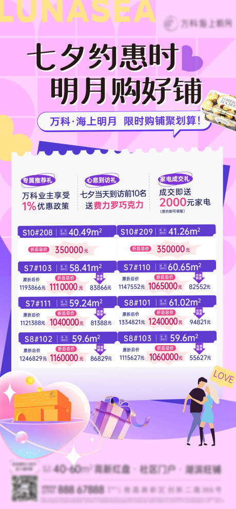 源文件下载【七夕情人节商铺活动海报】编号：40550030597987093