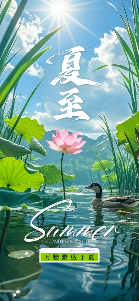 源文件下載【夏至海報】編號：19460030913175692