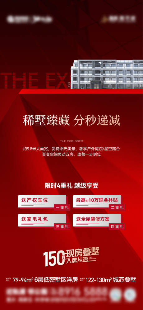 源文件下載【享設(shè)計(jì)】搜索編號(hào)：37550030996719802【房地產(chǎn)熱銷(xiāo)四重禮海報(bào)】