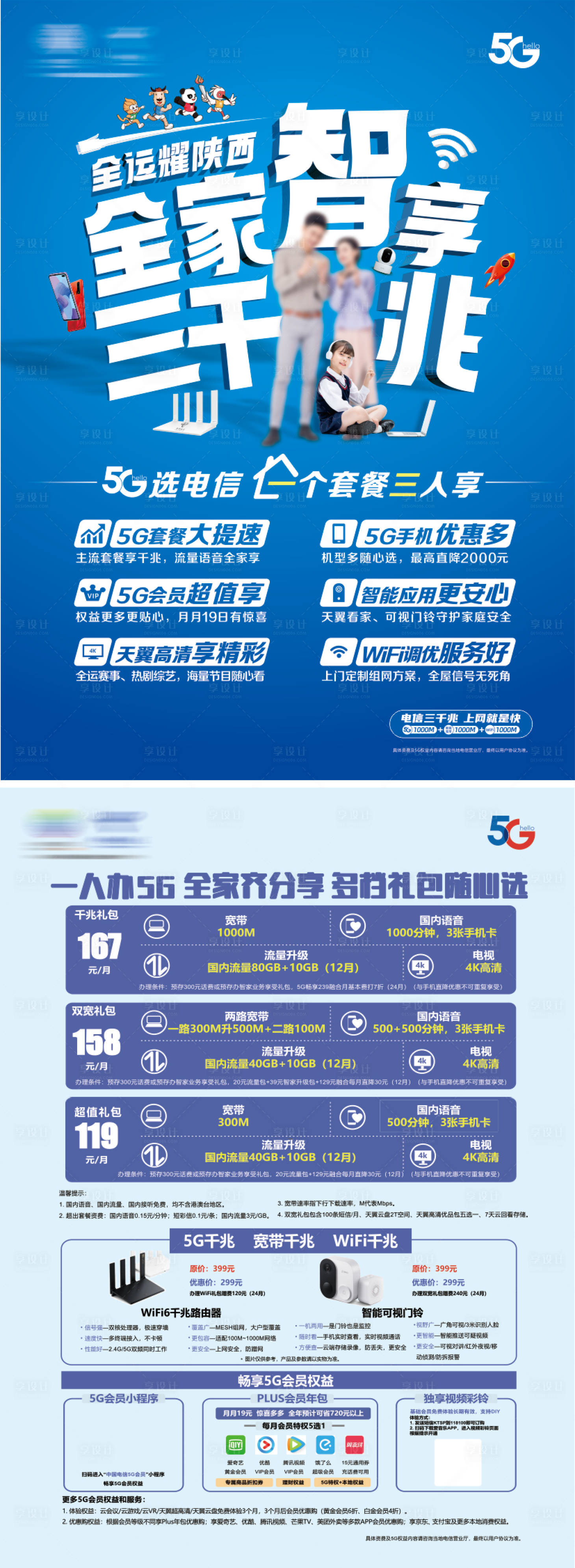 源文件下载【享设计】搜索编号：40140030868895549【流量套餐DM宣传单】