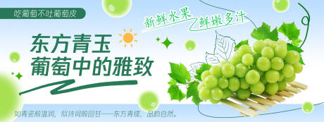 源文件下载【葡萄中的雅致葡萄青提背景板】编号：77870030548126394