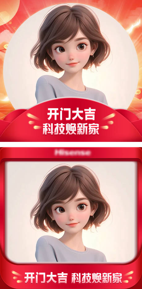 源文件下载【活动新年头像框】编号：40820030728526834