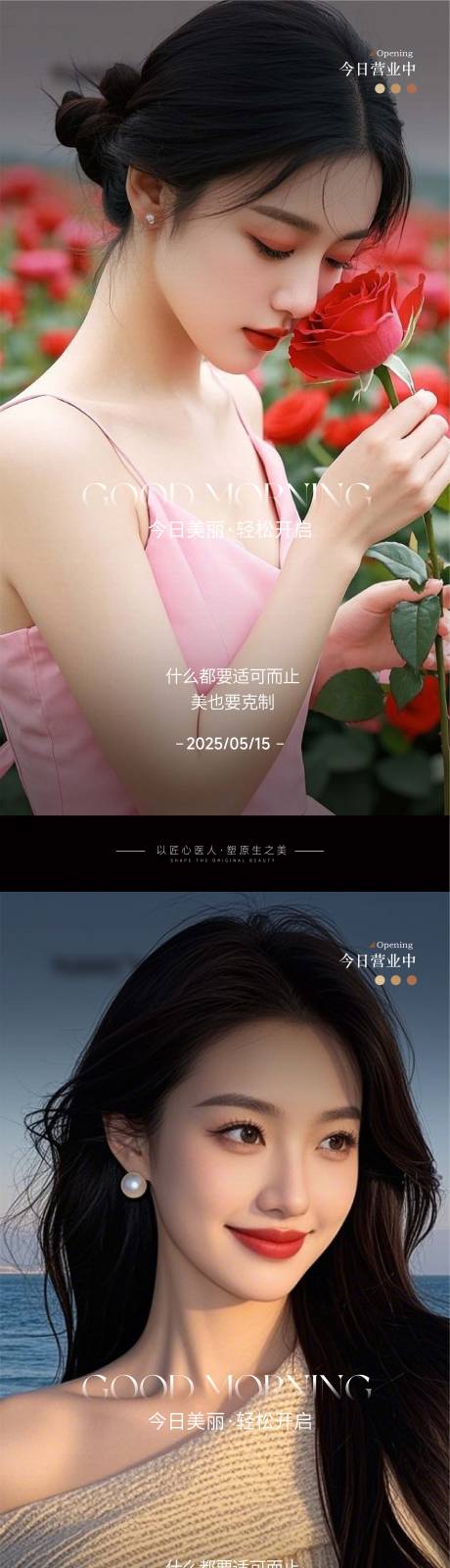 源文件下載【醫美早安圖系列海報】編號：75970030759461922
