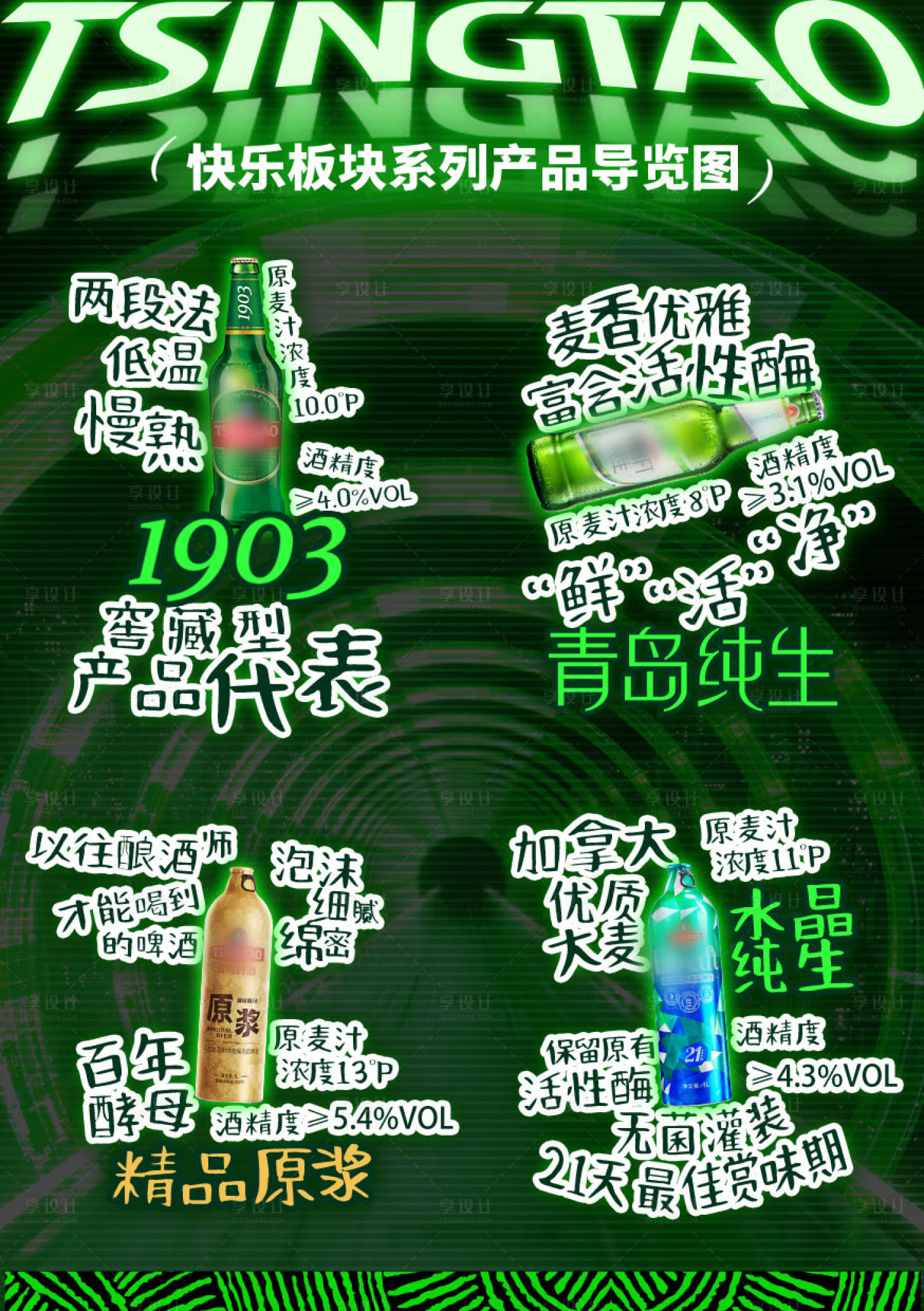 源文件下载【享设计】搜索编号：69100030978078296【啤酒产品单页】