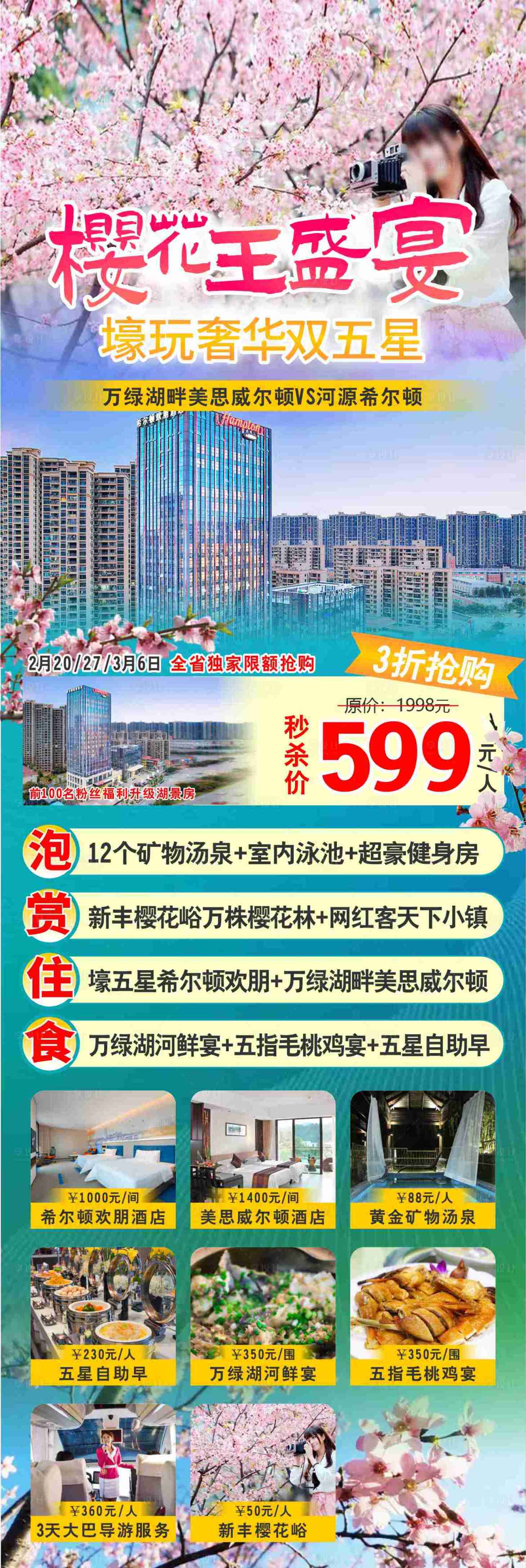 源文件下載【河源櫻花旅游海報】編號：79660030519435622