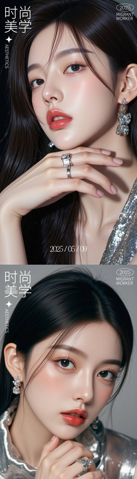 源文件下載【享設計】搜索編號：65090030778832855【醫美活動人物系列海報】