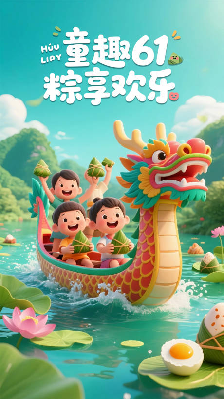 源文件下载【六一儿童节宣传海报】编号：47620030925238451