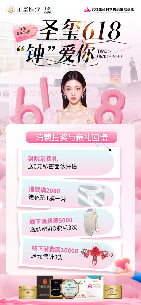 源文件下载【618私密年中大促活动海报】编号：65130031080796239