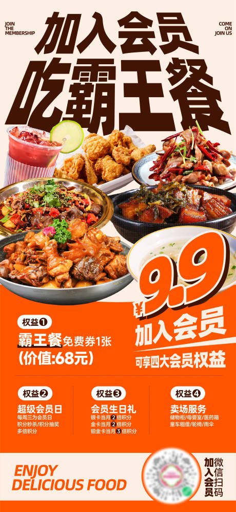 源文件下載【會員權益海報】編號：27930031080043706