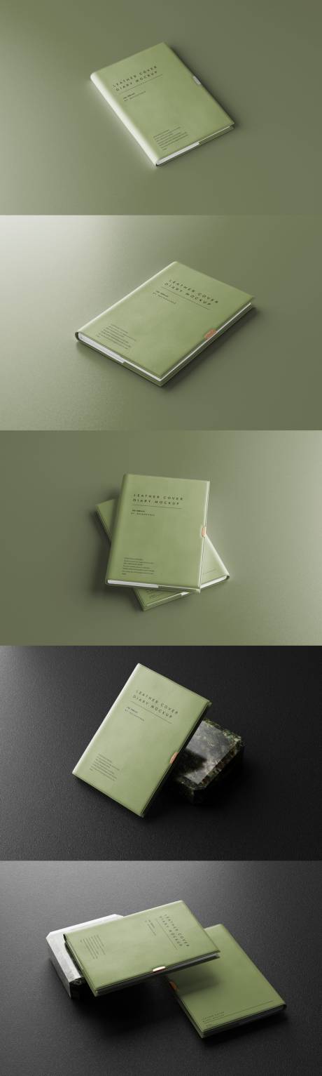 源文件下载【享设计】搜索编号：20390031074784839【皮革笔记本封面样机】