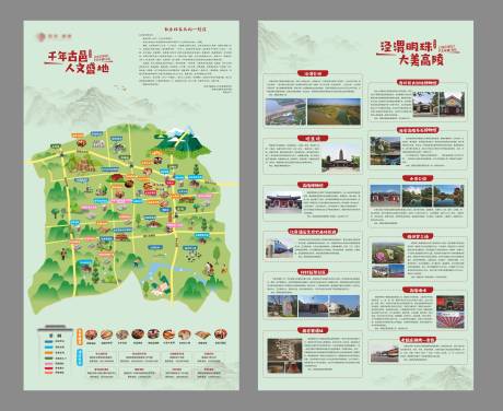 源文件下載【旅游導覽圖DM宣傳單】編號：45250031028055156